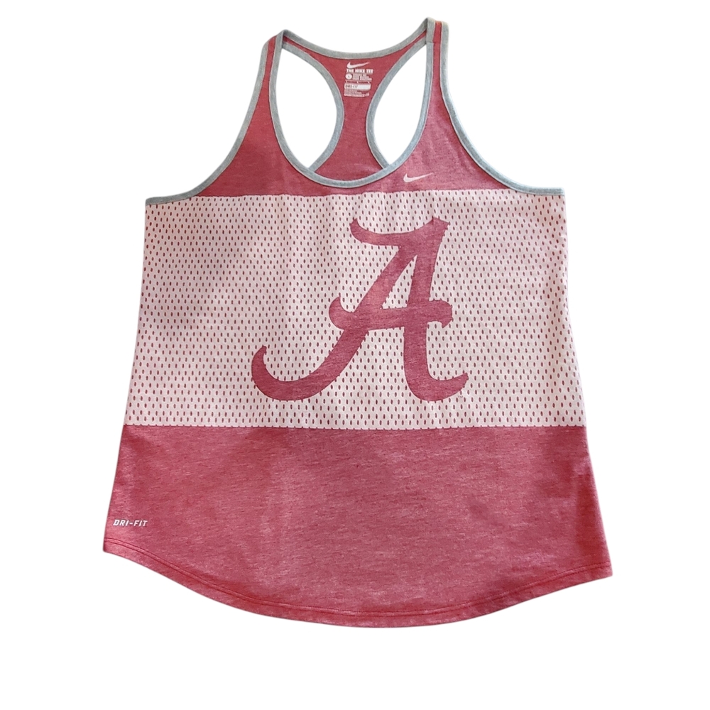Nike ♡ Alabama Roll Tide dri-fit racerback tank Size L 🏈 👀